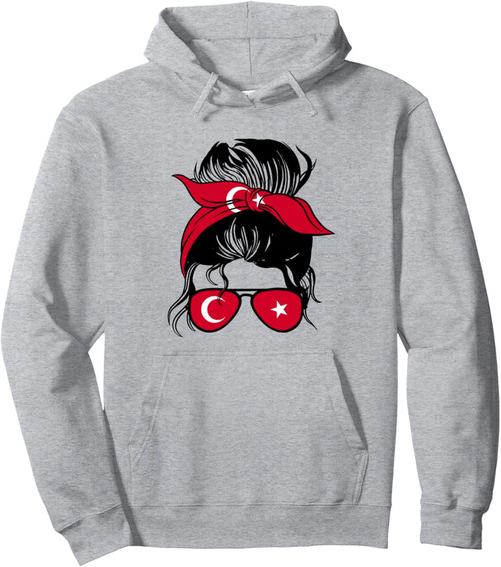Türkiye - Türkin Stolze Türkische Frauen und Mädchen Pullover Hoodie