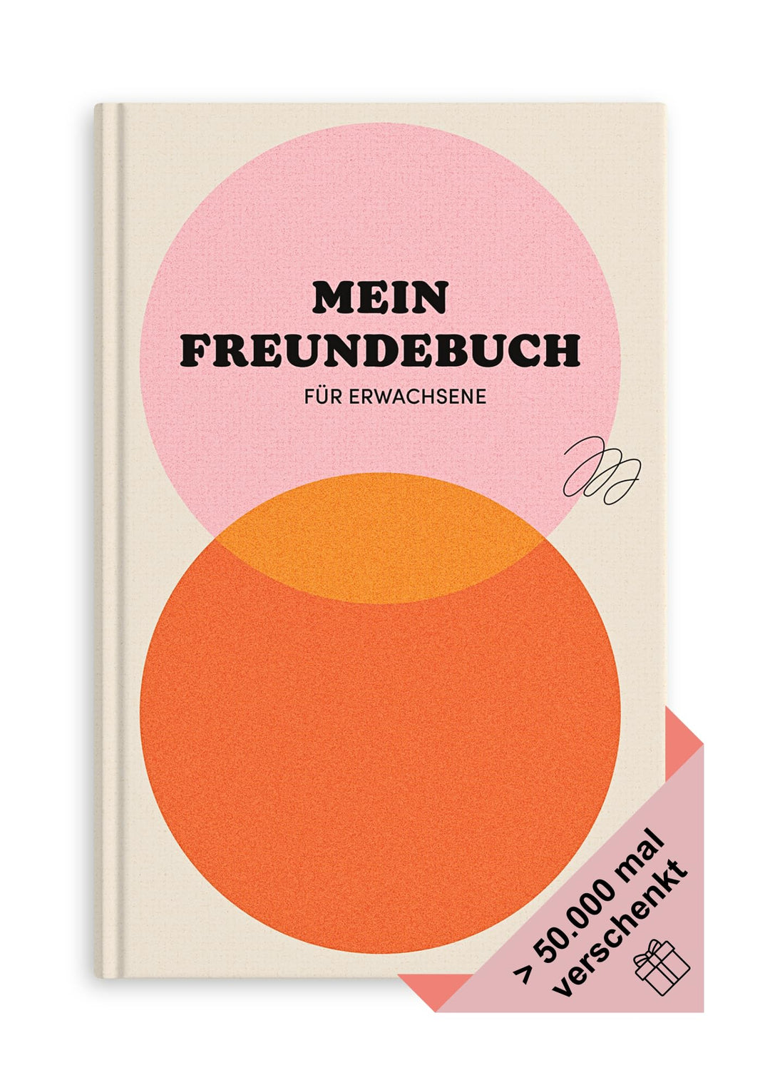 Mein Freundebuch für Erwachsene - Nostalgisches Freundebuch - Witziges Erinnerungsbuch im Retro Desi