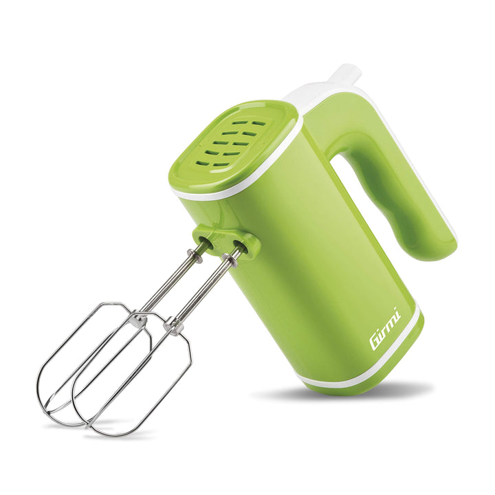 Girmi SB03 Handmixer, 150 W, Kunststoff, 5 Geschwindigkeitsstufen, Grün, Grün
