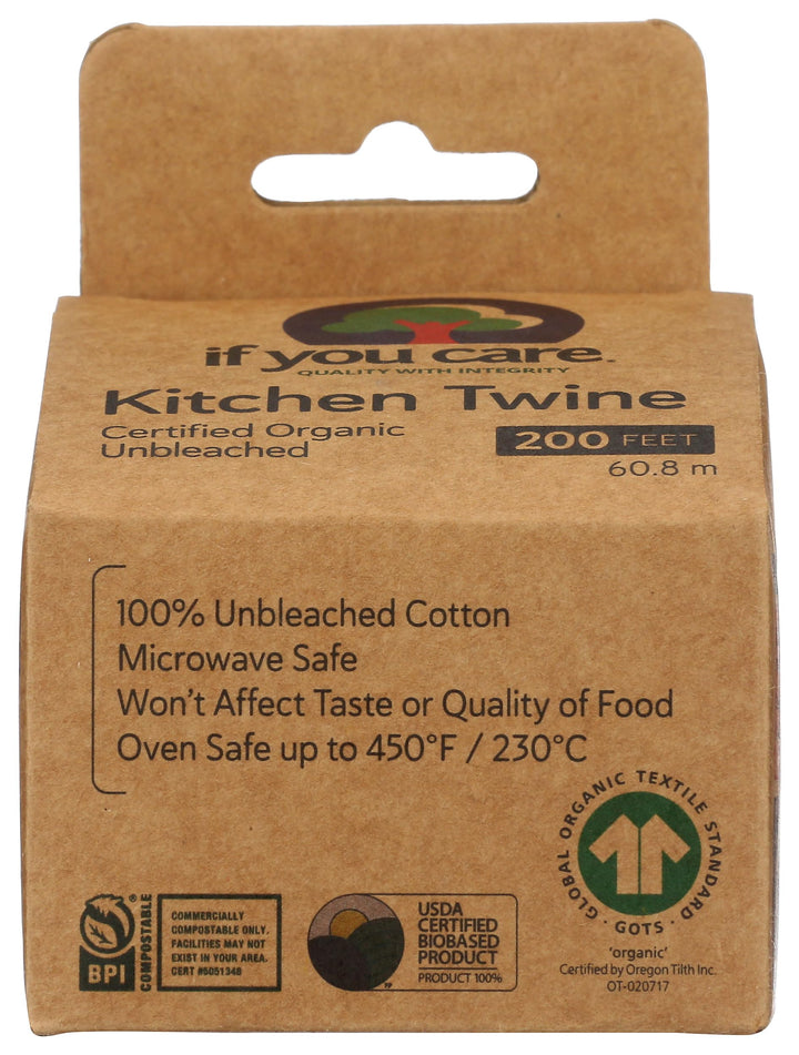 If You Care 100% Natural Cooking Twine, 200&