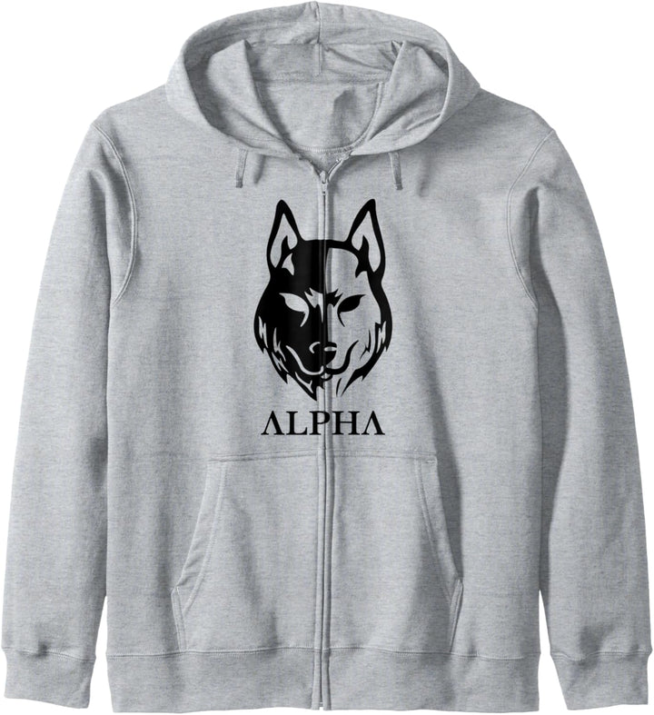 Alpha-Wolf Kapuzenjacke