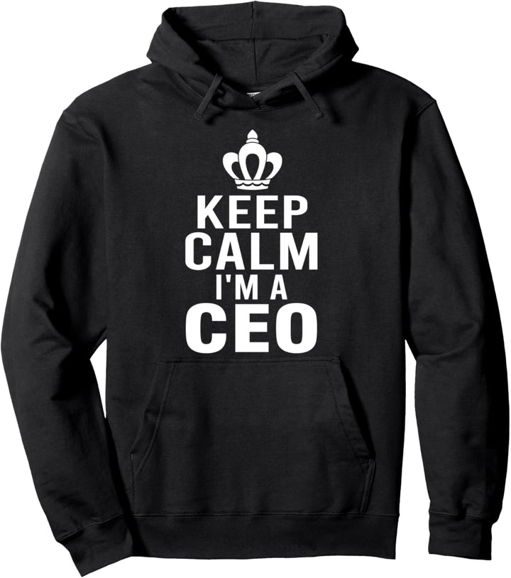 Damen, CEO BOSS Tee Future CEO 000 000 Im CEO You Shut Up Pullover Hoodie