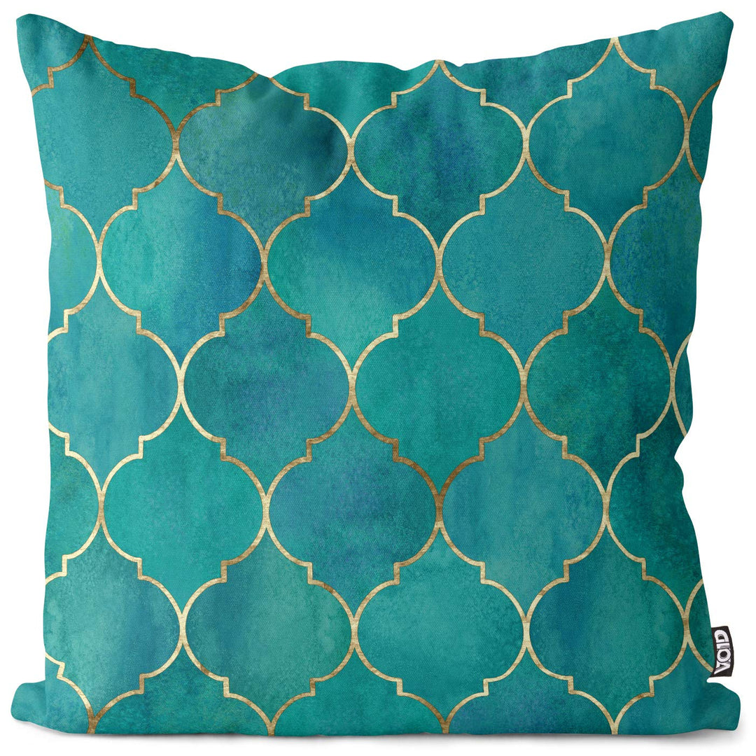 VOID Marokkanisches Fliesen Muster Kissenbezug Kissenhülle Sofakissen Kissen Deko Outdoor-Kissen Dek