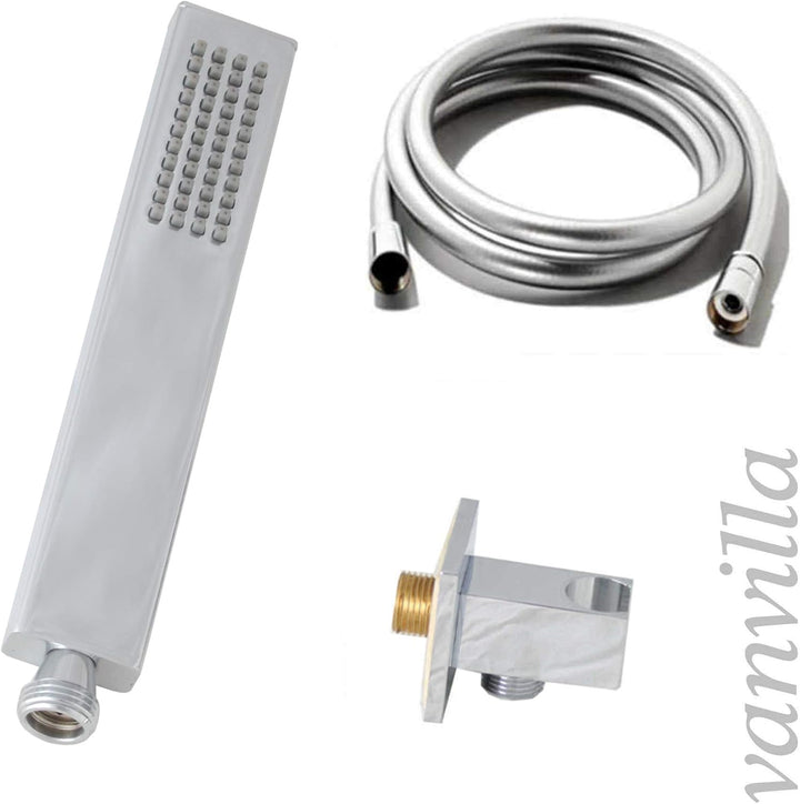 vanvilla Duschsystem mit Unterputz Duscharmatur von Hansgrohe Einhebelmischer und vanvilla Regendusc