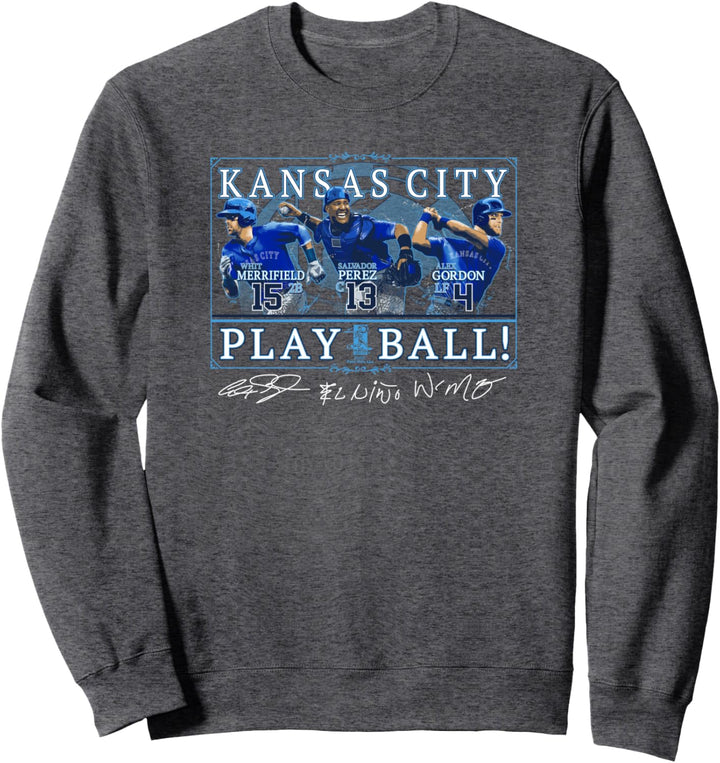 Kansas City - Play Ball! Sweatshirt