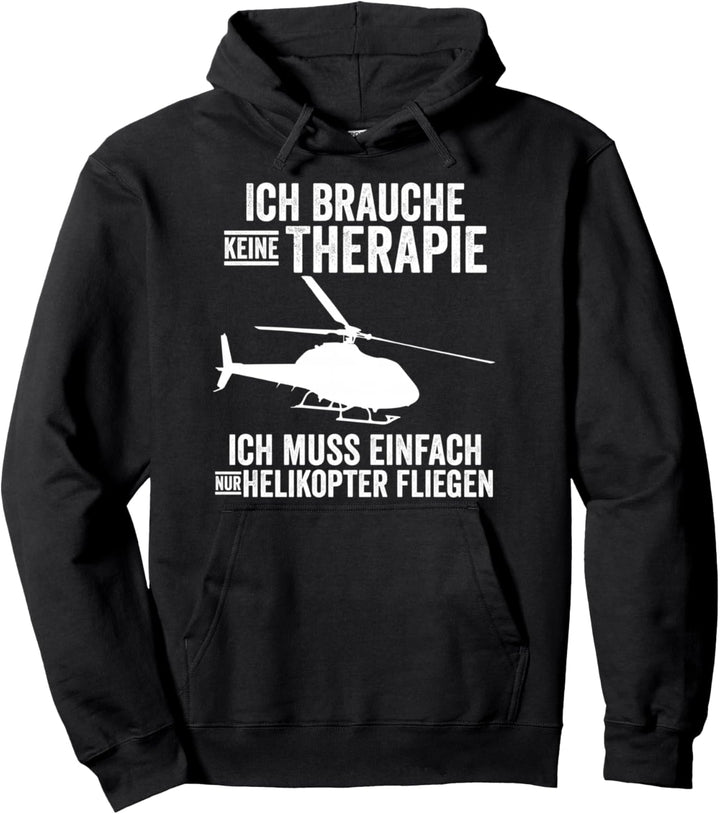 Helikopter Hubschrauber Heli Bundeswehr Fliegen Pullover Hoodie