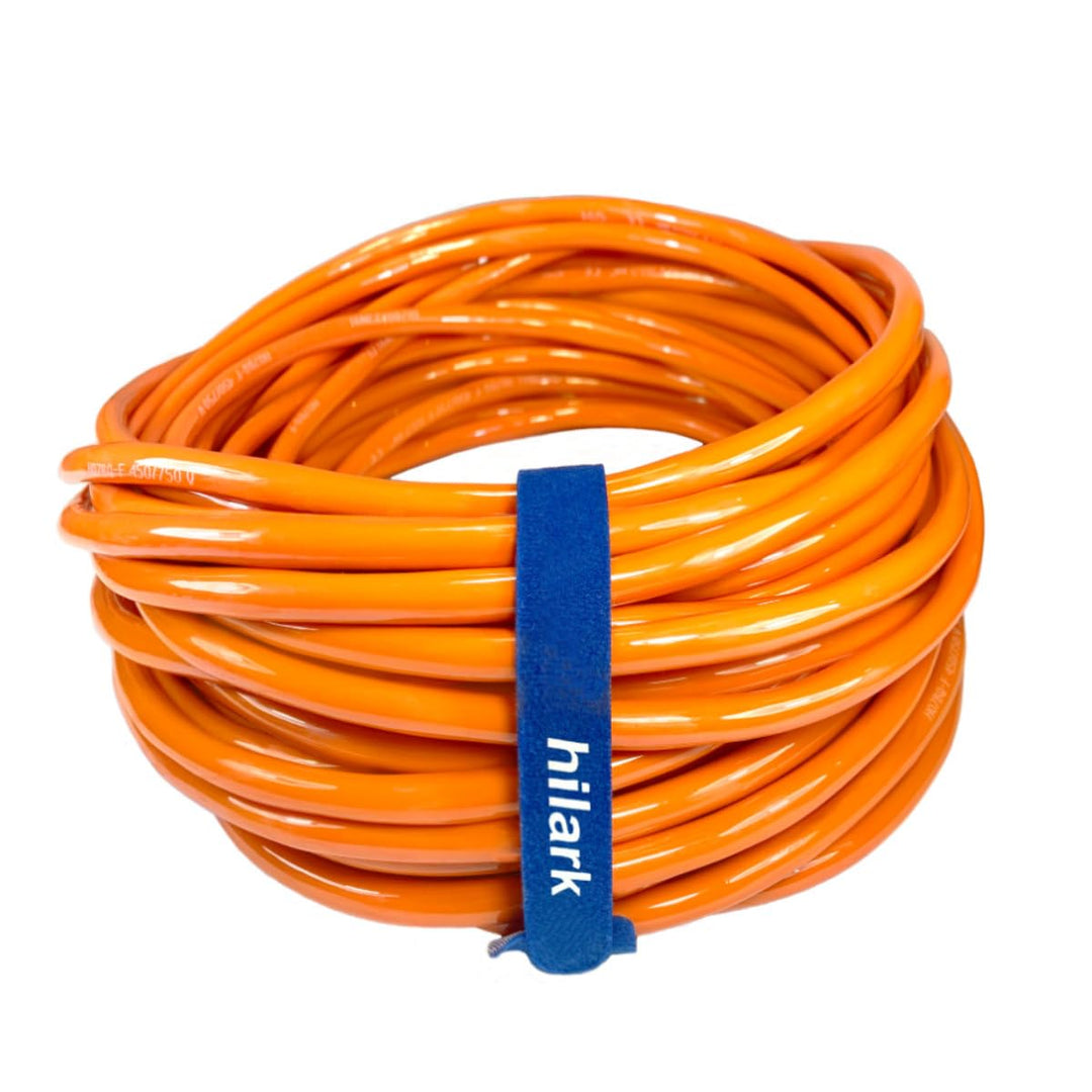 Hilark Kabel H07BQ-F 3x2.5mm2 Litze orange (20 Meter, Orange) 20 meter Orange, 20 meter Orange