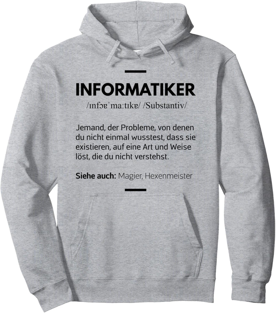 Informatiker Grafik Geschenk Programmierer Gadget Lustig Ges Pullover Hoodie