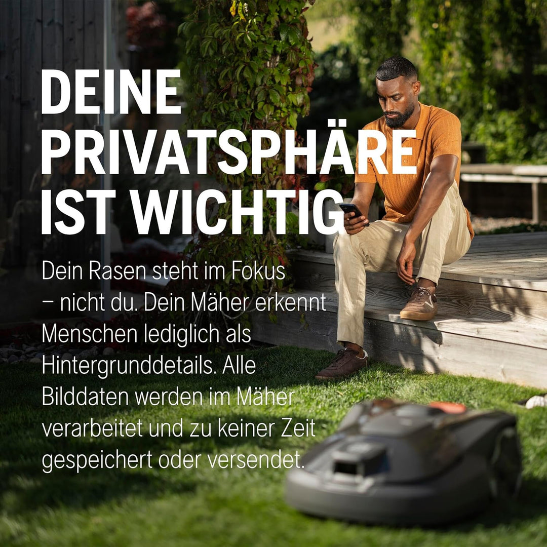 HUSQVARNA Automower® Aspire R6V – Mähroboter ohne Begrenzungskabel, AI Vision Objekterkennung, GPS-N