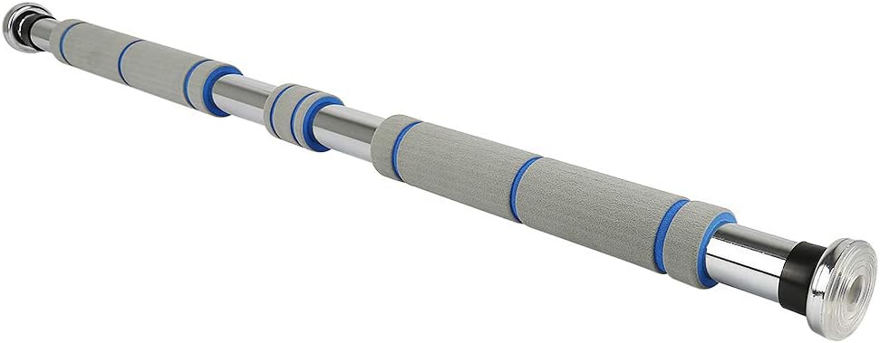 Pro Klimmzugstange, 80 bis 130 cm, Fitnessstange, Wandbefestigung zur Stärkung der Muskeln &amp; eine ko