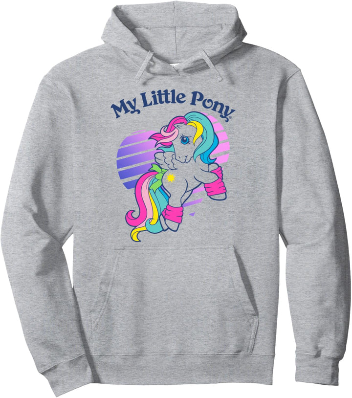 My Little Pony Starshine Rainbow Heart Striped Portrait Pullover Hoodie