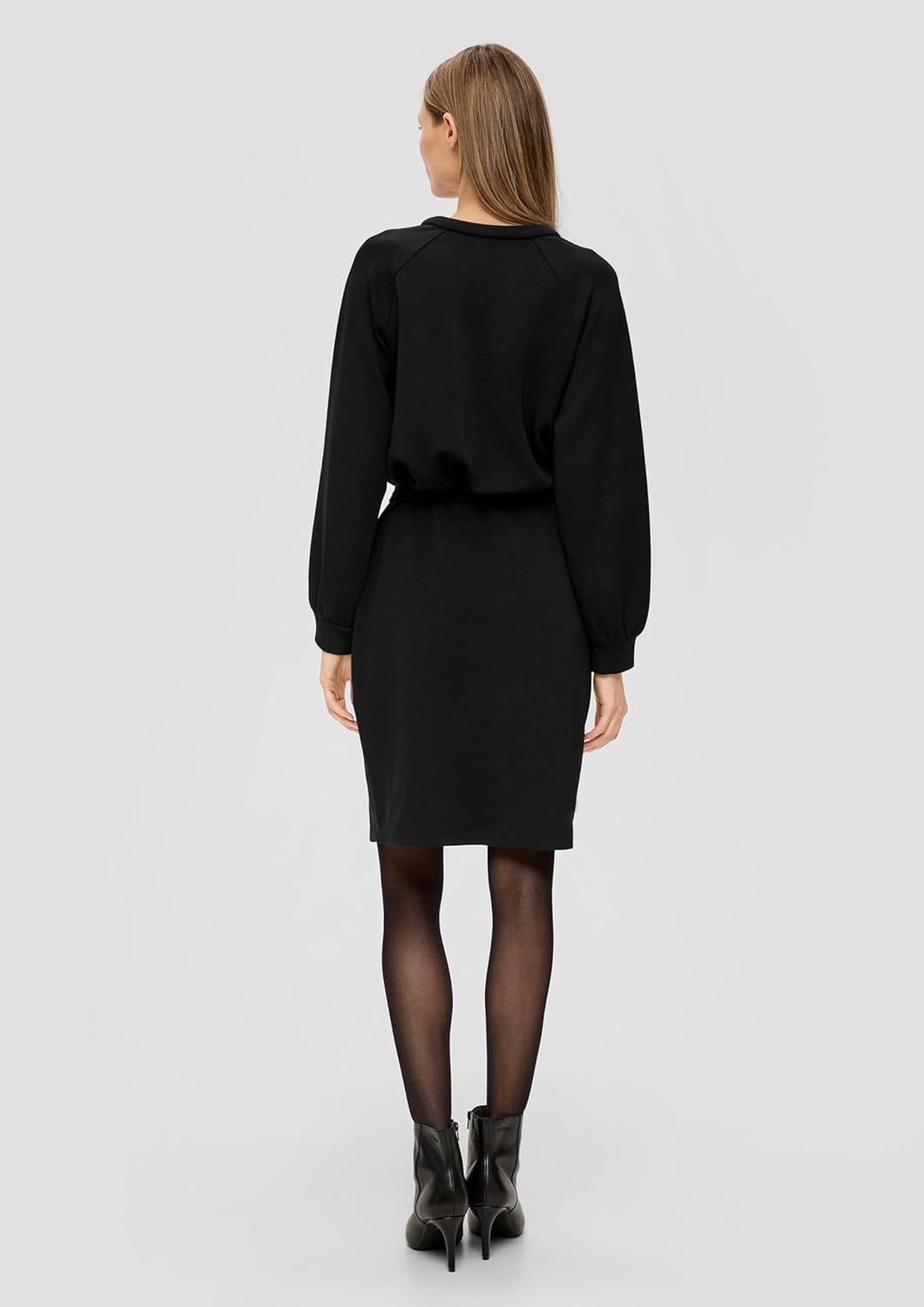 s.Oliver BLACK LABEL Damen Kleid mit Bindegürtel 38 9999, 38 9999