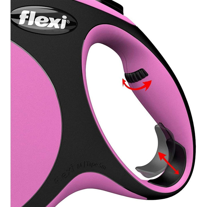 Trixie 21312 flexi New COMFORT, Seil, S: 8 m, blau