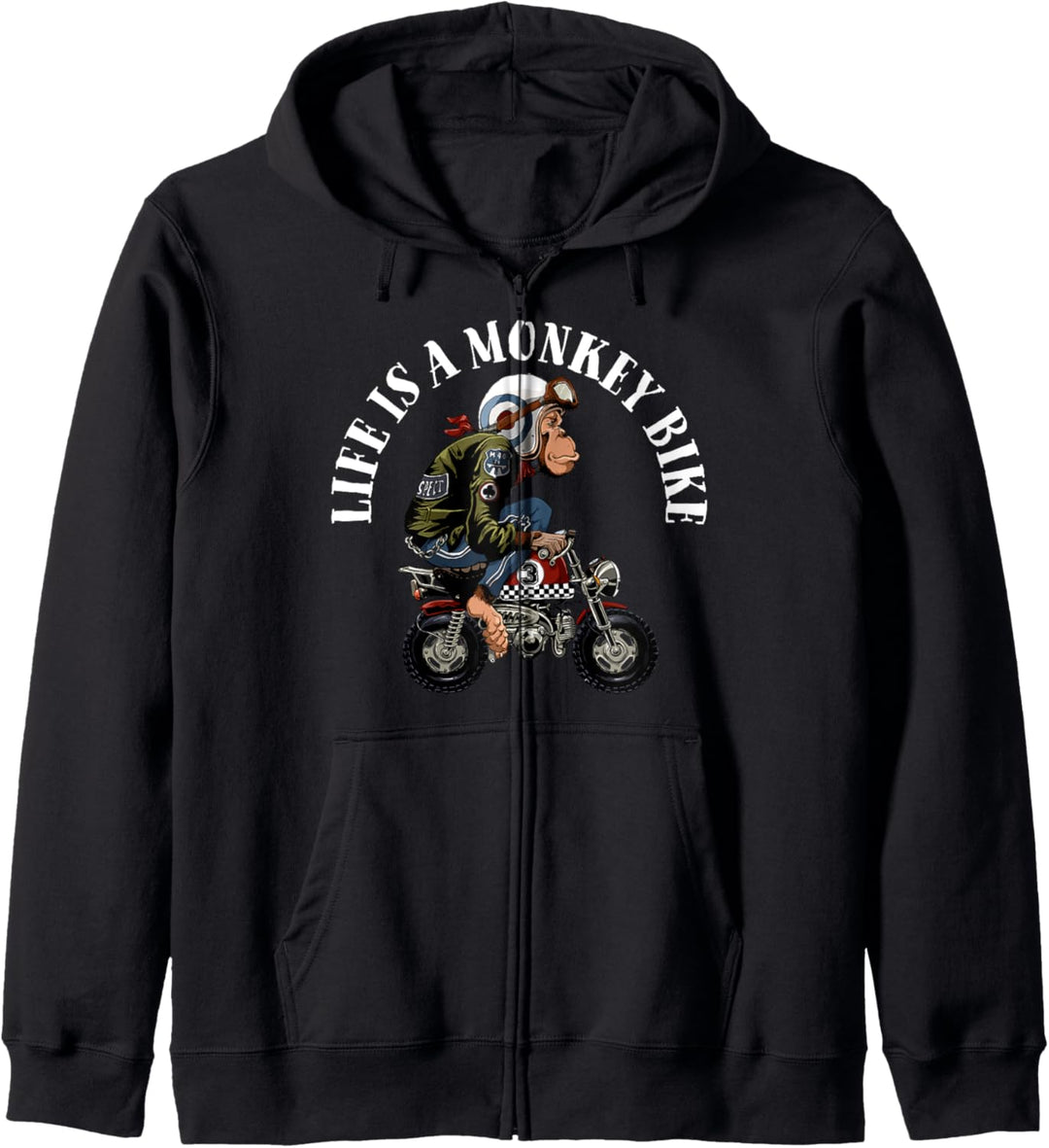 Monkey Bike Kapuzenjacke