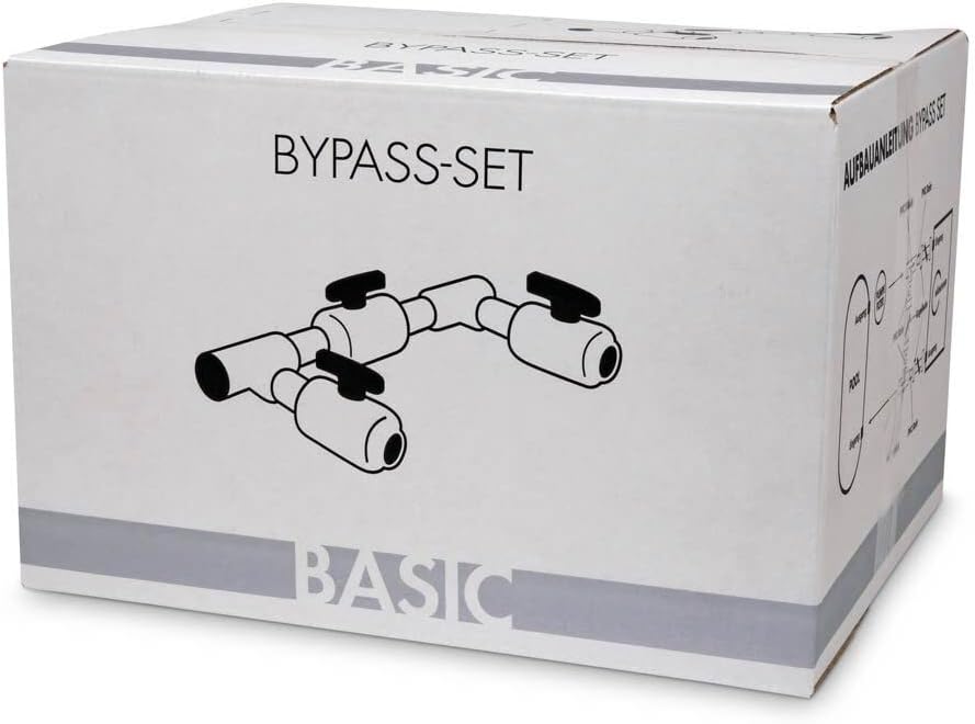 Laja26 Bypass-Set für Wärmepumpe Solaranlage Solarheizung 19-teilig | Universal Bypass für Pool Schw