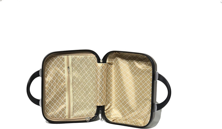 Kabine/Mittelgrosser Koffer mit oder ohne Vanity, Champagner, Vanity 15 Pouces