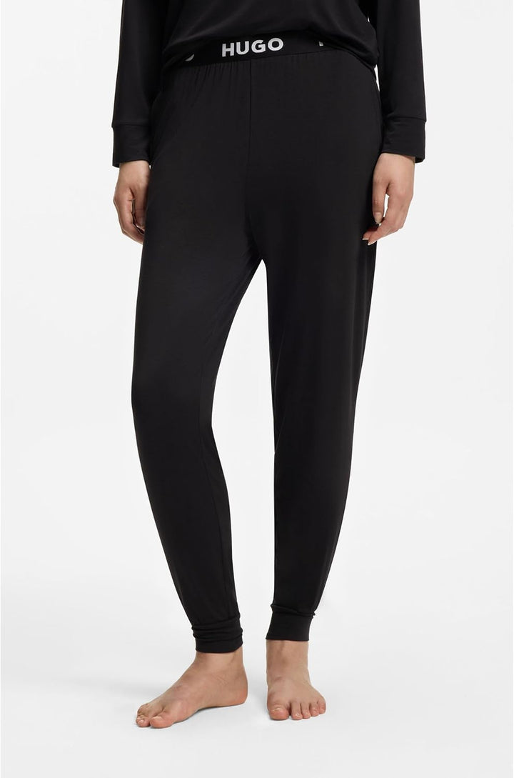 HUGO Damen Unite Pyjama_Pant XS Black1, XS Black1