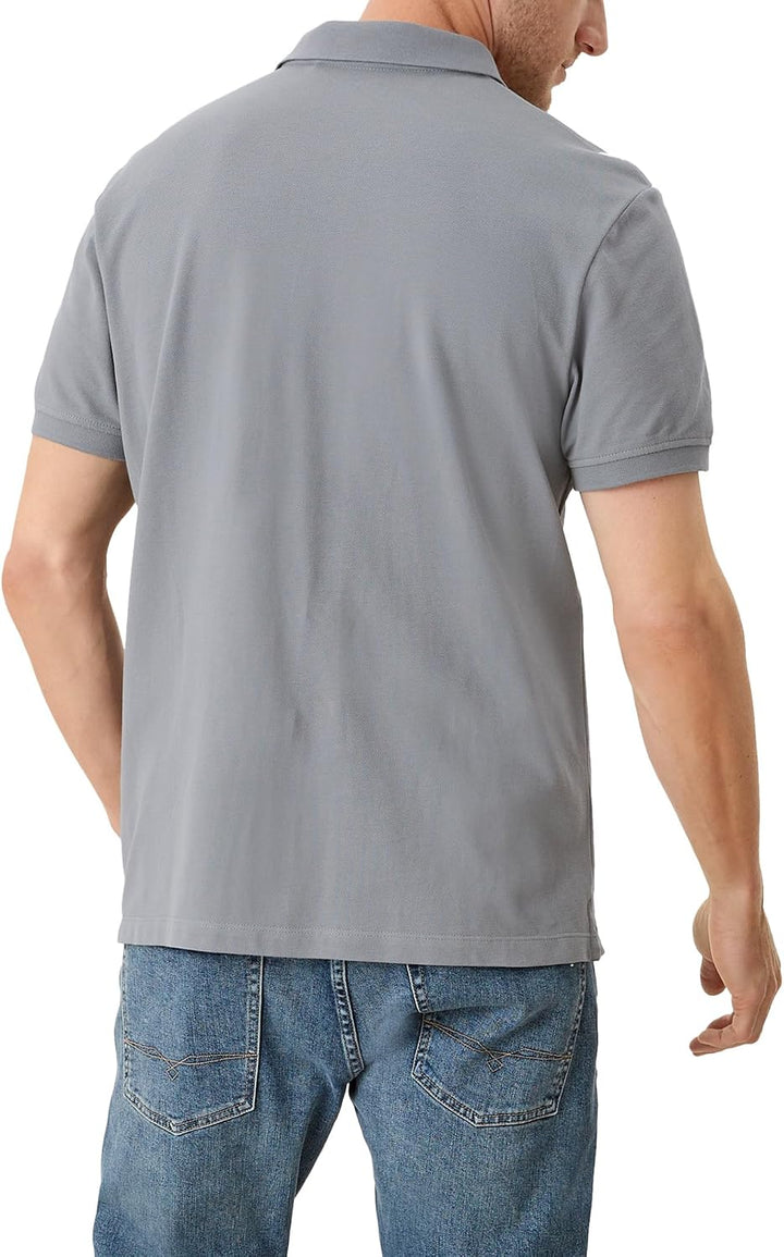s.Oliver Herren Polohemd, Grau