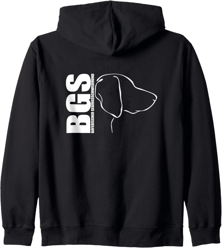 BGS Bayerischer Gebirgsschweisshund Profil Jagdhund Jäger Kapuzenjacke