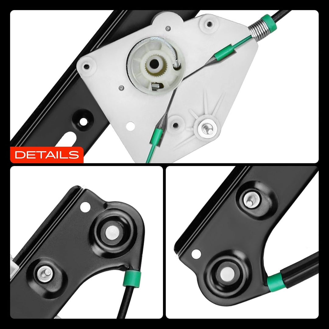 Frankberg Fensterheber Hinten Links Kompatibel mit X3 E83 SUV 2004-2011 51353448251