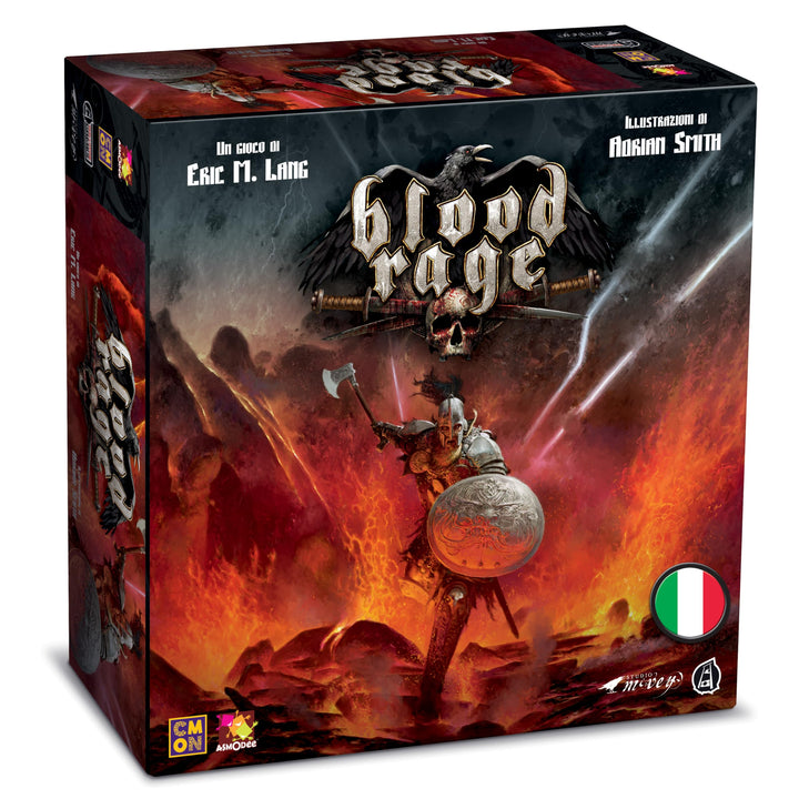 Asmodee 8730 Viking Blood Rage, Single, Mehrfarbig Blood Rage Single, Blood Rage Single