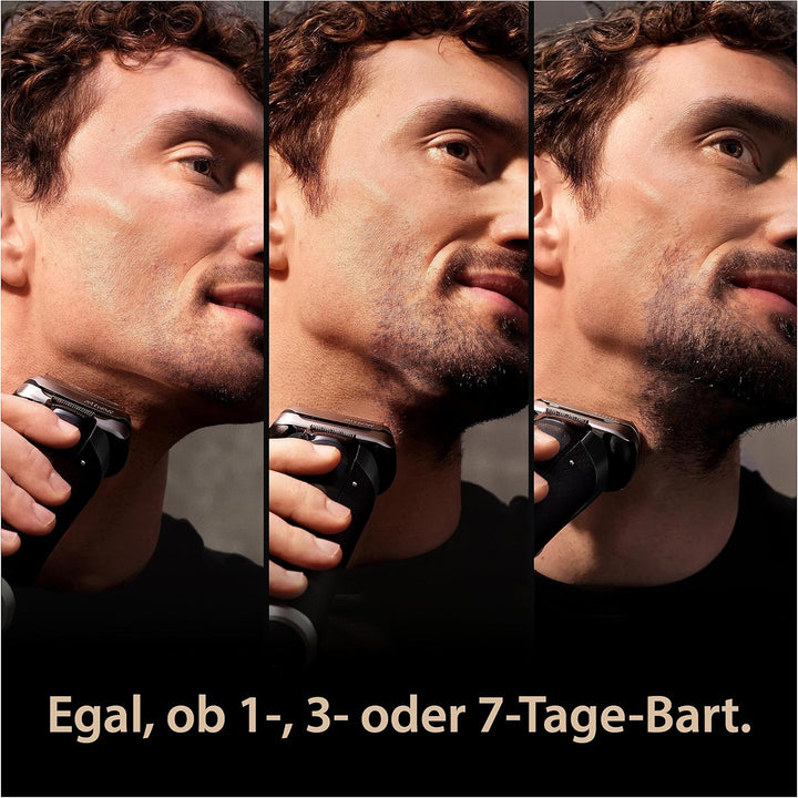 Braun Series 9 Pro+ Rasierer Herren Elektrisch, Elektrorasierer mit 5 Pro Rasierelementen, Langhaars