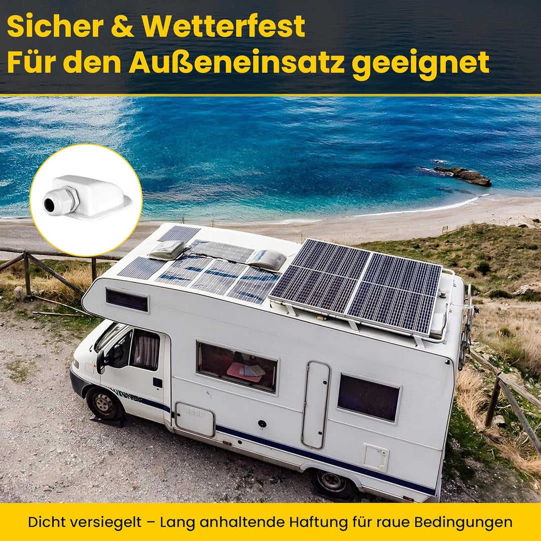 Offgridtec mPremium L-100W 12V Wohnmobil Solaranlage, 100W