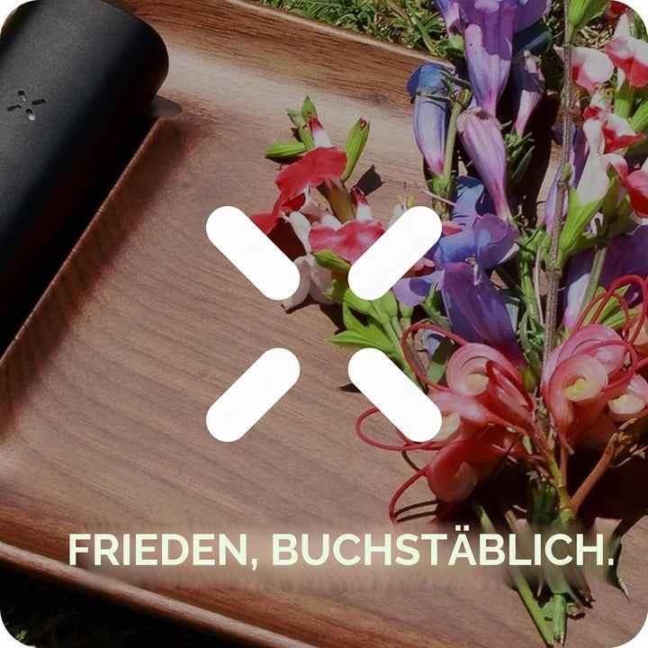 Pax Massivholz Tablett Klein Ladetablett für Sicheres Aufladen - Kompatibel mit Pax-Geräten und dem