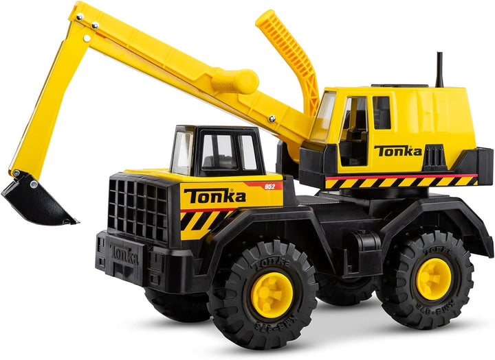 Robuster Riesen-Bagger, Tonka, Konstruktionsspielzeug für Kinder, Spielzeugfahrzeug für kreatives Sp