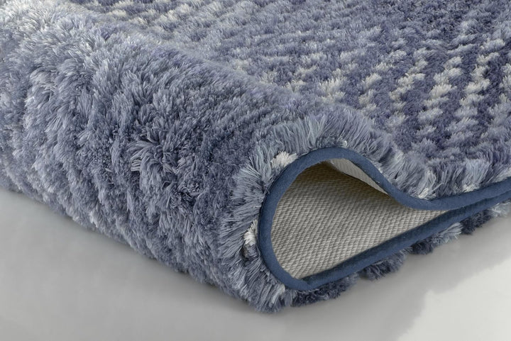 Kleine Wolke Badteppich Cory, Farbe: Navy, Material: 100% Polyester, Grösse: 60x 60 cm, 60x 60 cm