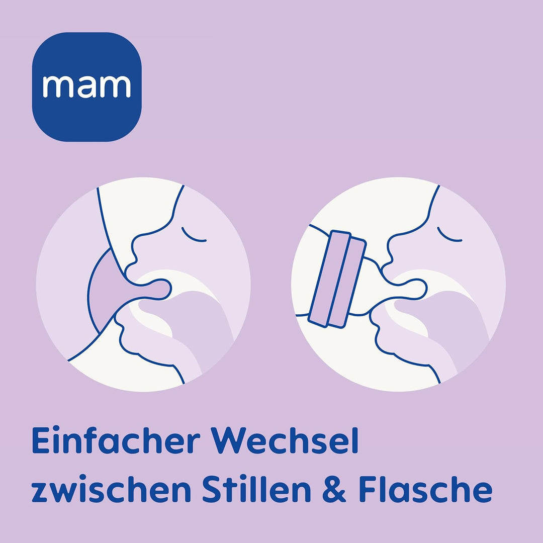 MAM Easy Start Anti-Colic Starter Set S | 0+ Mon | Baby Erstausstattung | 94% Akzeptanz & 96% Hebamm