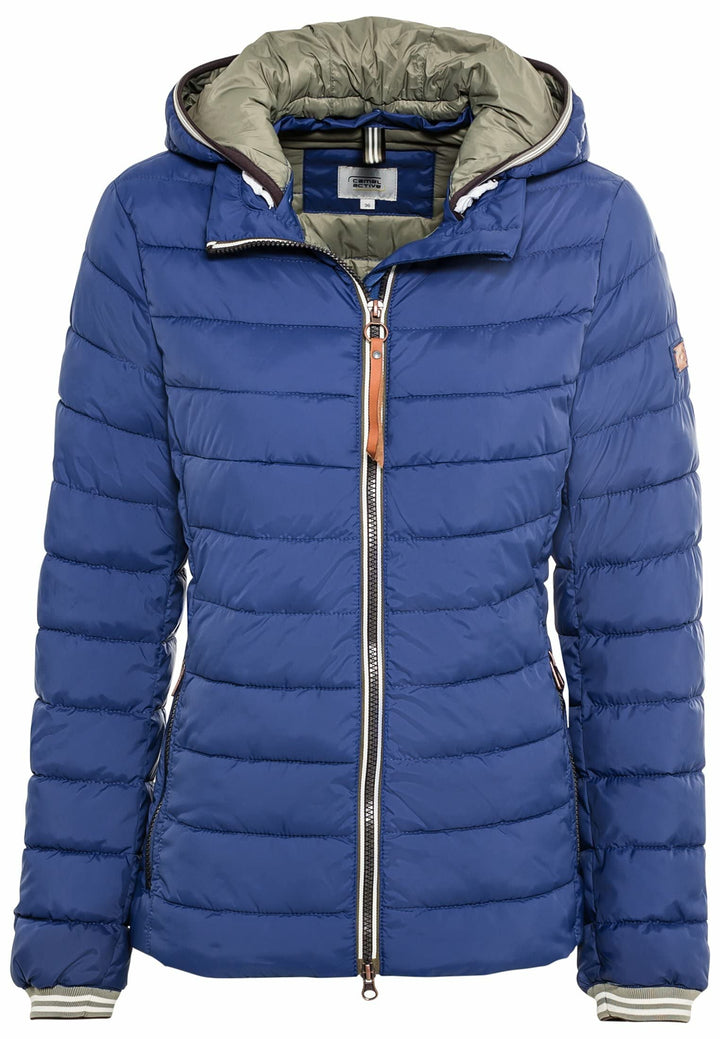 Camel Active Womenswear Damen 3309706R48 Jacke,, Cobalt