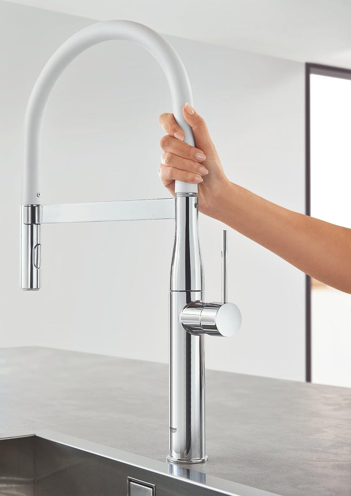GROHE | Schlauchauslauf für Essence Küchenarmatur | marmor | 30321MW0 Marmor Extra Schlauchauslauf f