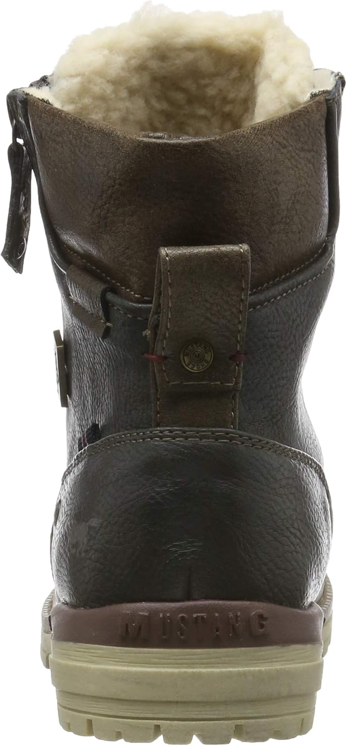 MUSTANG Damen Sneaker 36 EU Graphit, 36 EU Graphit