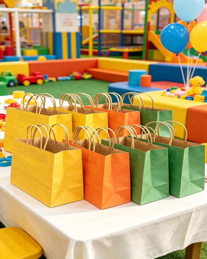 Gcardist 60PCS Geschenkpapier Taschen 32x25x11cm Grosse Geschenktasche mit Griffen Bulk 16 Verschied