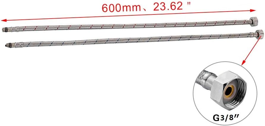 Badarmatur Waschbecken Wasserfall LED Bad Mischbatterie Einhebelmischer Waschbecken für Dusche (Silb