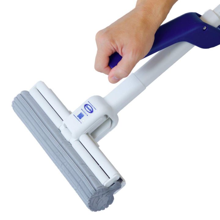CleanAid OneTouch Magic Wischmopp Bodenwischer - saugstarker PVA Schwamm - Bodenwischen ohne nasse u