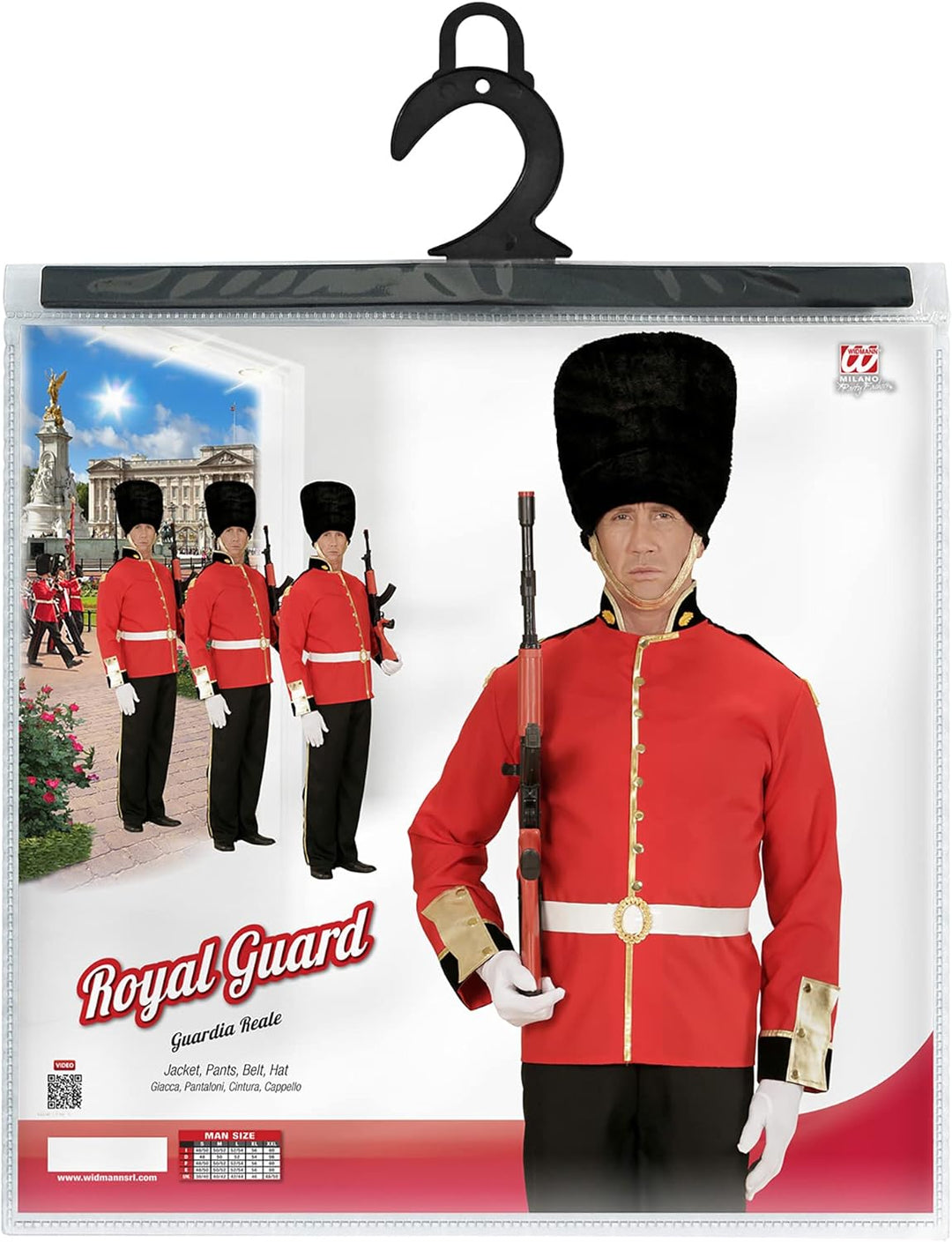 WIDMANN 00143 COSTUME GUARDIA REALE INGLESE L UOMO #0014, L