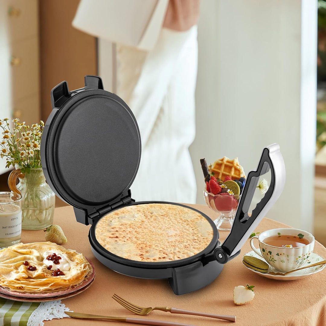 biniliubi Elektrische Crêpes-Pfannkuchenmaschine, herzhaftend, für Pfannkuchen, Pfannkuchen, Pfannku