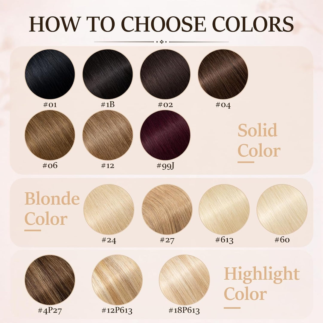 Rich Choices Extensions Echthaar Bonding U Tip keratin bondings Haarverlängerung Echthaar Hot Fusion