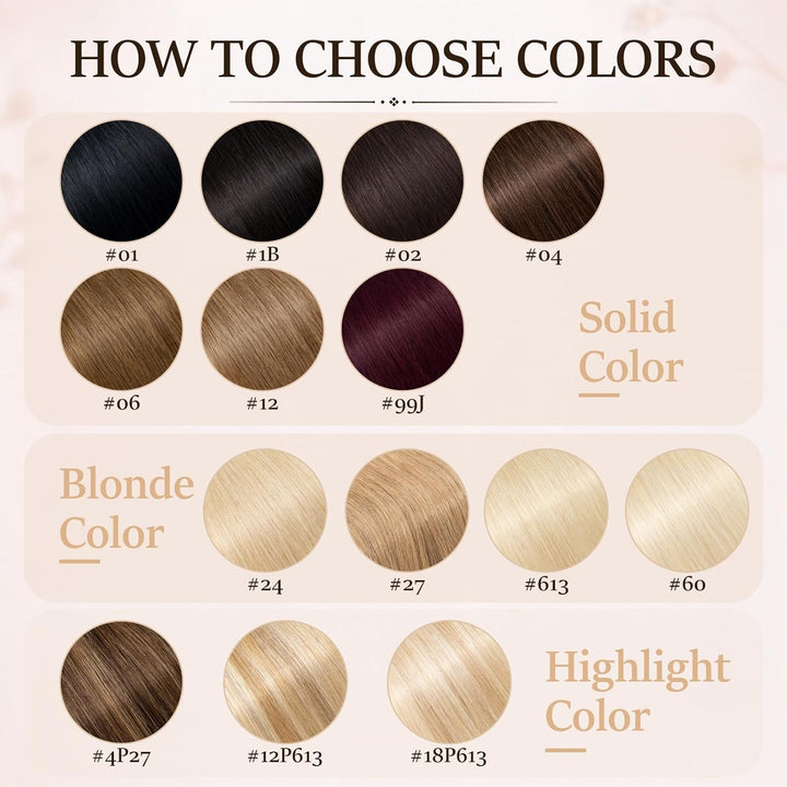 Rich Choices Extensions Echthaar Bonding U Tip keratin bondings Haarverlängerung Echthaar Hot Fusion