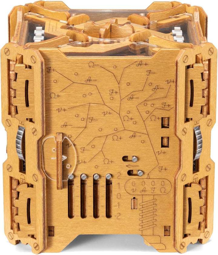 PUZZLE POTATO Tesla Puzzle Box - Escape Room Spiel mit Elektronischen Rätseln - Puzzlebox - Knobelsp