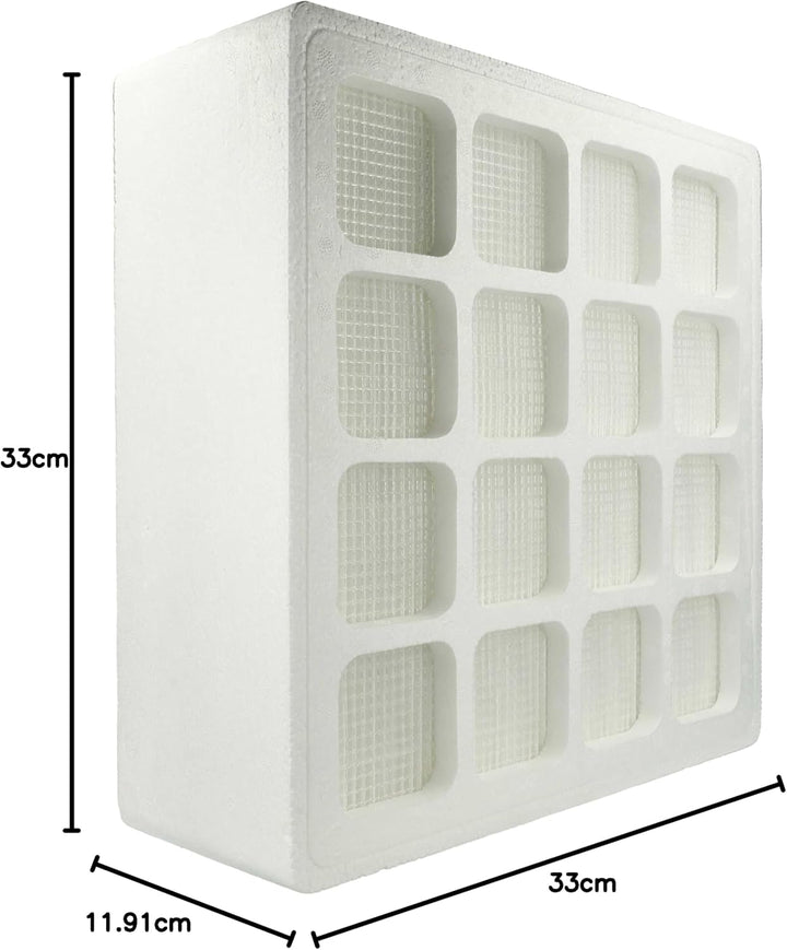 vhbw HEPA 13 Filter kompatibel mit IQAir HealthPro 250 NE, 100 NE, 250, 150, 100, 150 NE Luftreinige