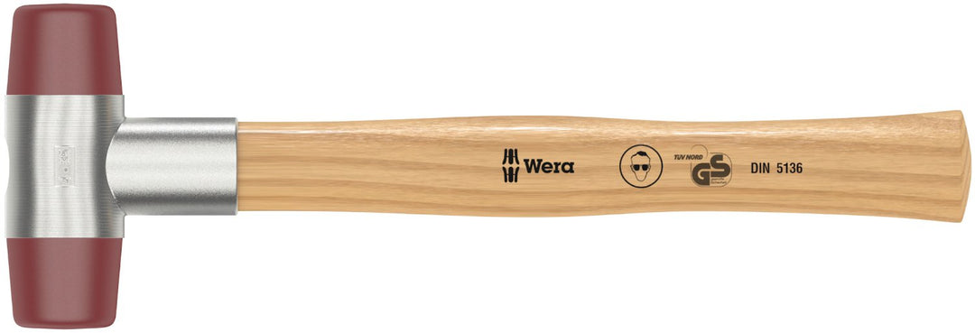 Wera 102 Schonhämmer mit Köpfen aus Uretan, 