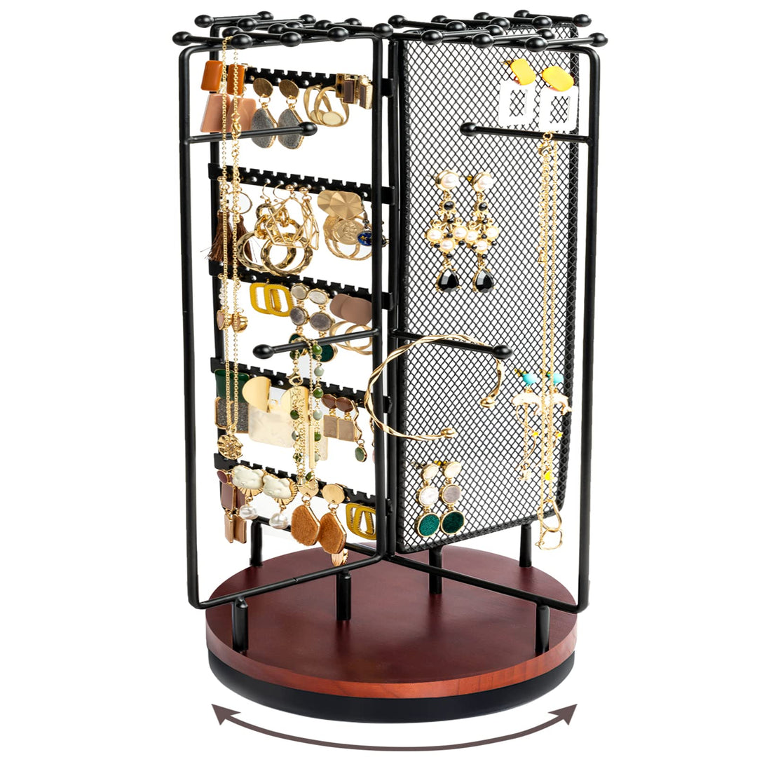 ProCase Schmuckständer Drehbarer Schmuckhalter Schmuckbaum Schmuckstander Jewelry Stand für Ohrring