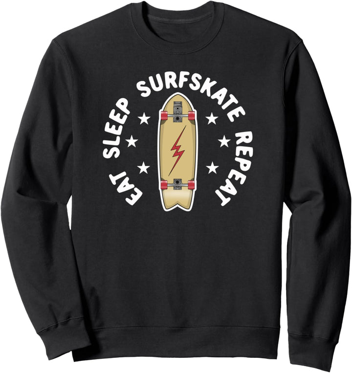 Eat Sleep SurfSkate Repeat Sweatshirt