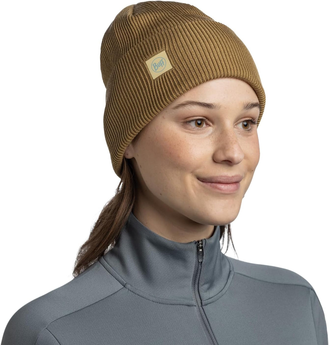 Buff®| Crossknit Mütze Männlich Weiblich Erwachsene, Reflektierend, Laufen, Laufen, Nacht, Sichtbark