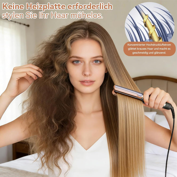 Haarglätter-Aufsatz für Dyson Airwrap, kompatibel mit HS01/HS05/HS08, Ohne heisse Platten: Styling m