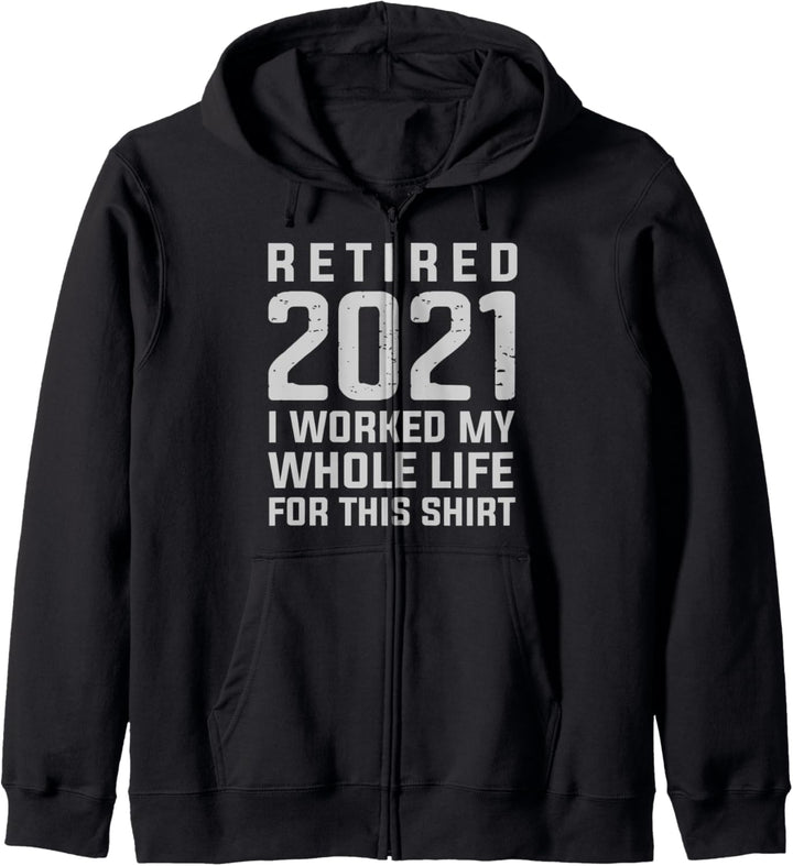 RUHESTAND 2021 Trikot. Ruhestand Humor Geschenk Kapuzenjacke
