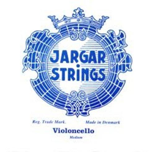CURA VIOLONCELLO - Karaffe (blau) (verchromt) 2. Medium Cello 4/4 (D) D (1 Stück)